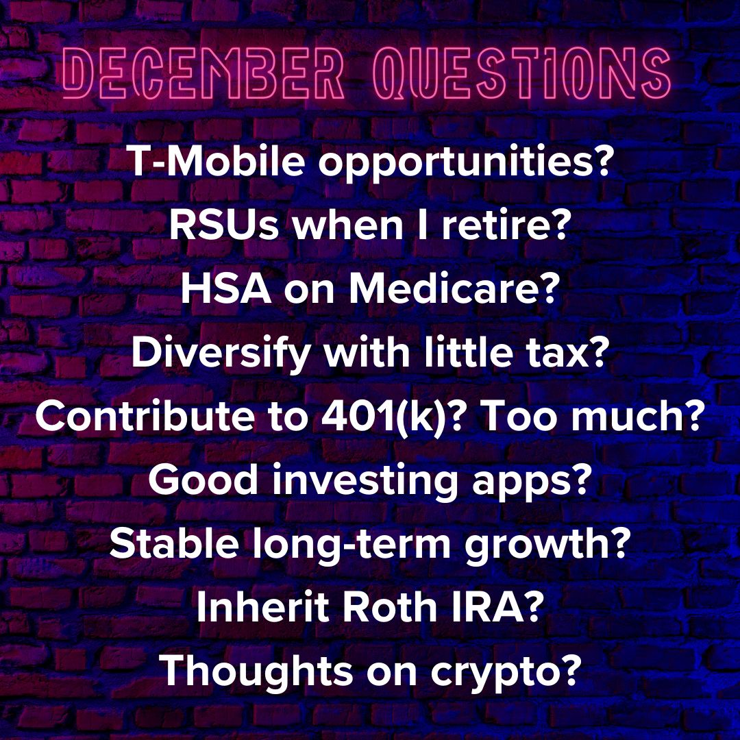 December 2024 Questions