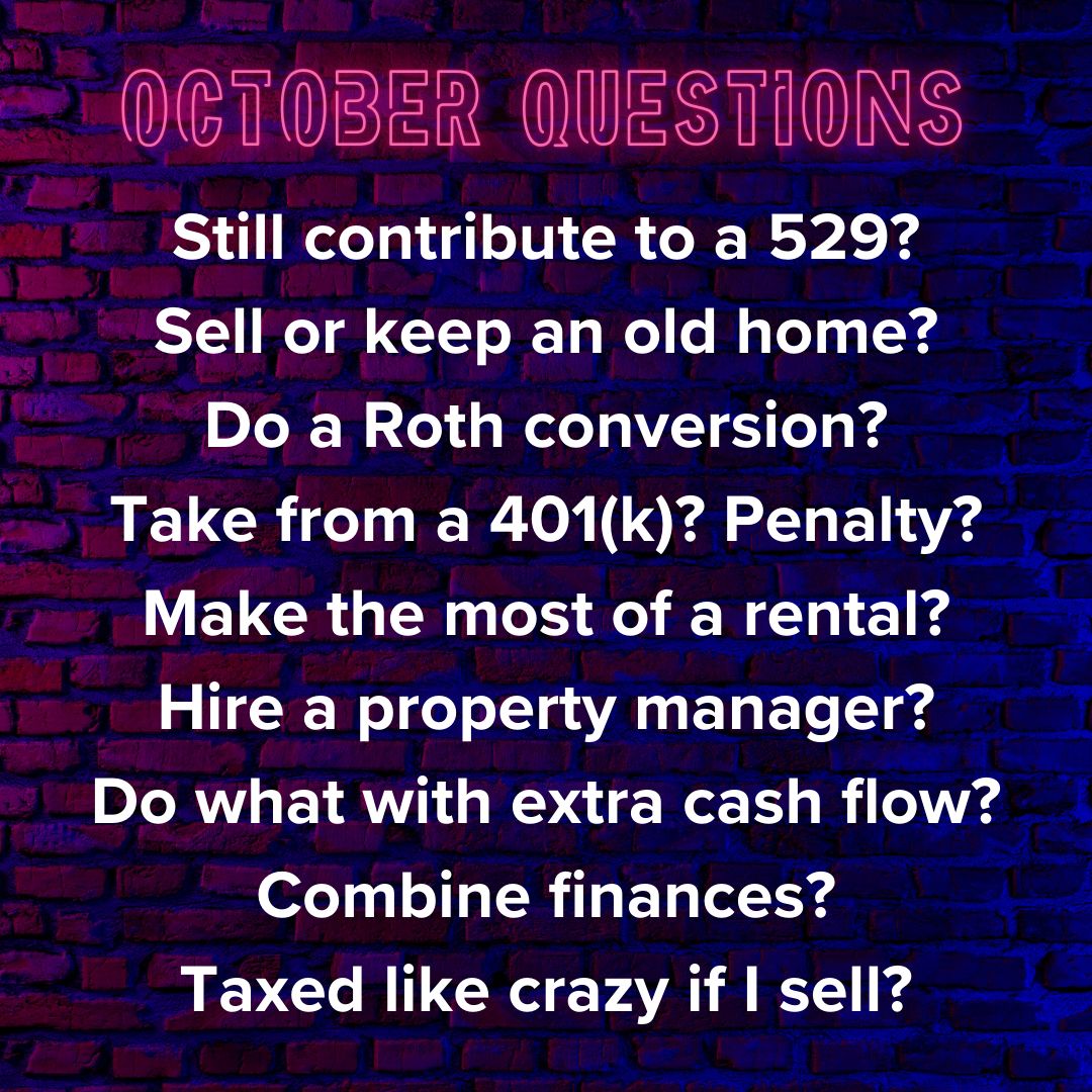 October 2024 Questions